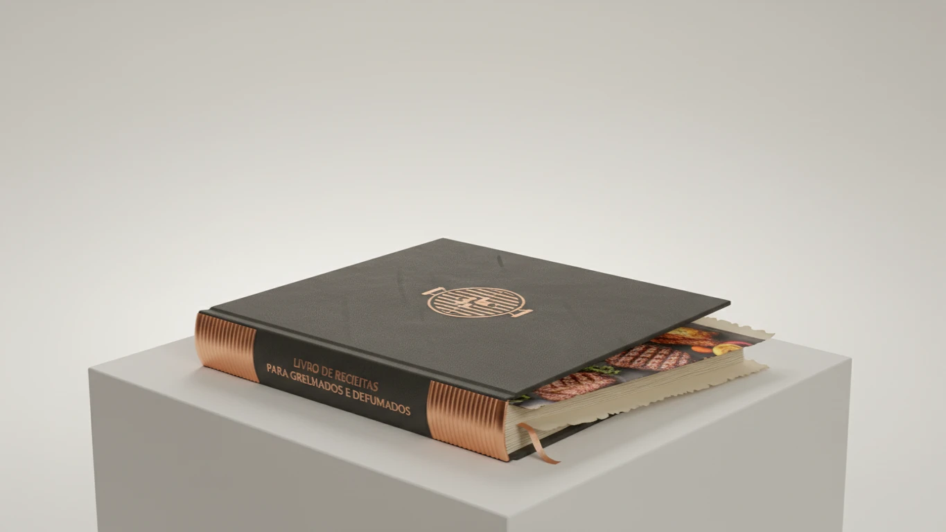 Livro de Receitas para Grelhados e Defumados