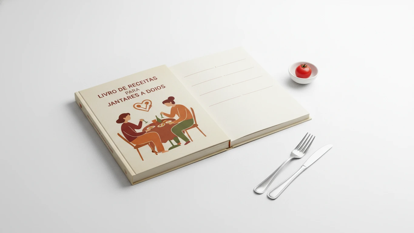 Livro de Receitas para Jantares a Dois