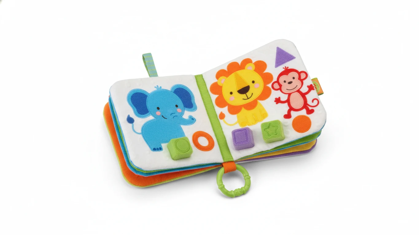 Livro de Sons Interativo para Bebês