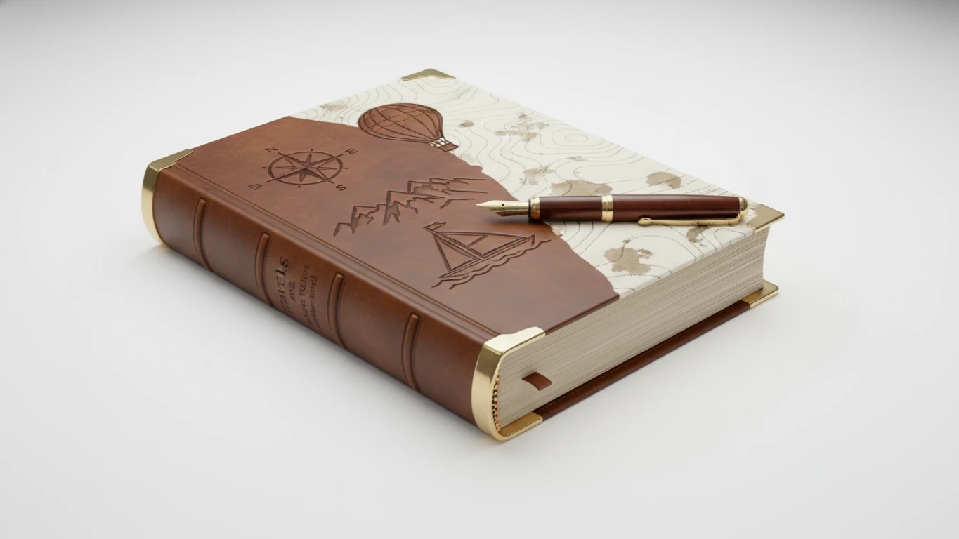 Livro de Viagens e Aventuras para Explorar o Mundo