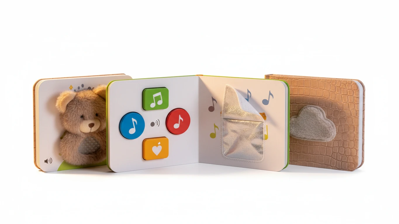 Livros Interativos com Sons ou Texturas