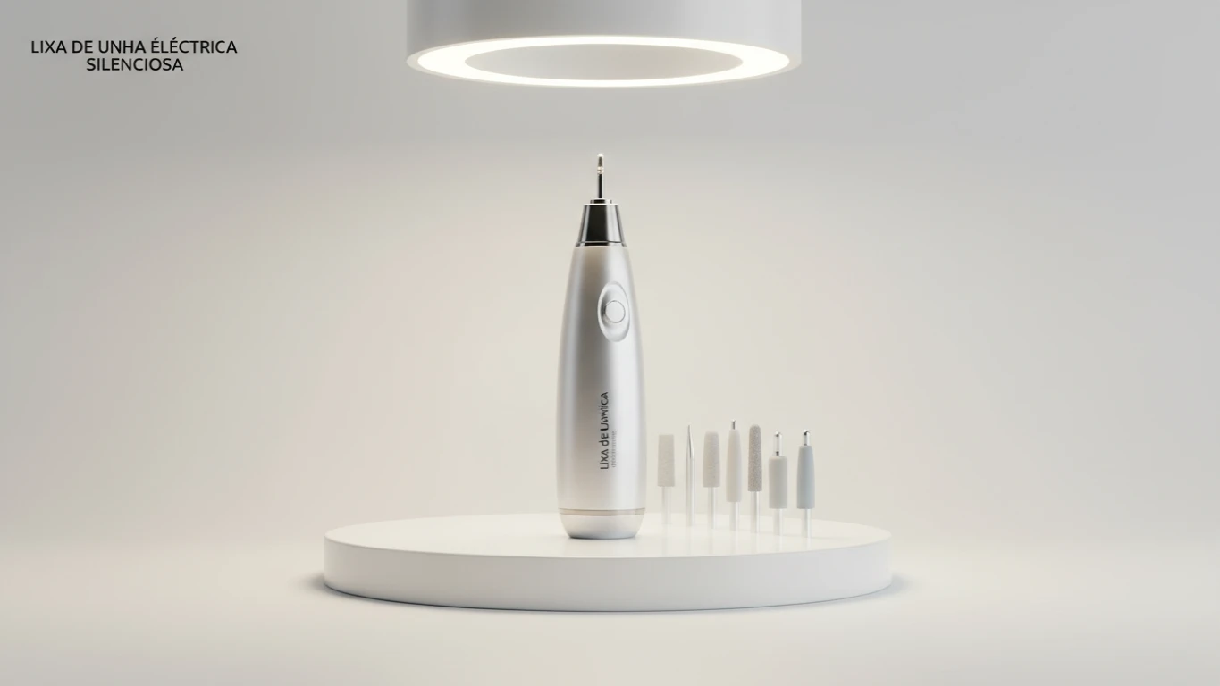 Lixa de Unha Elétrica Silenciosa