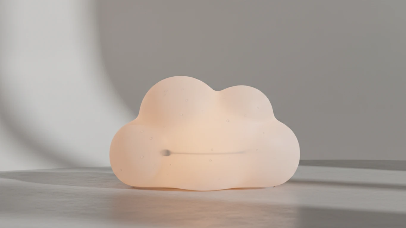 Luminária Noturna de Silicone