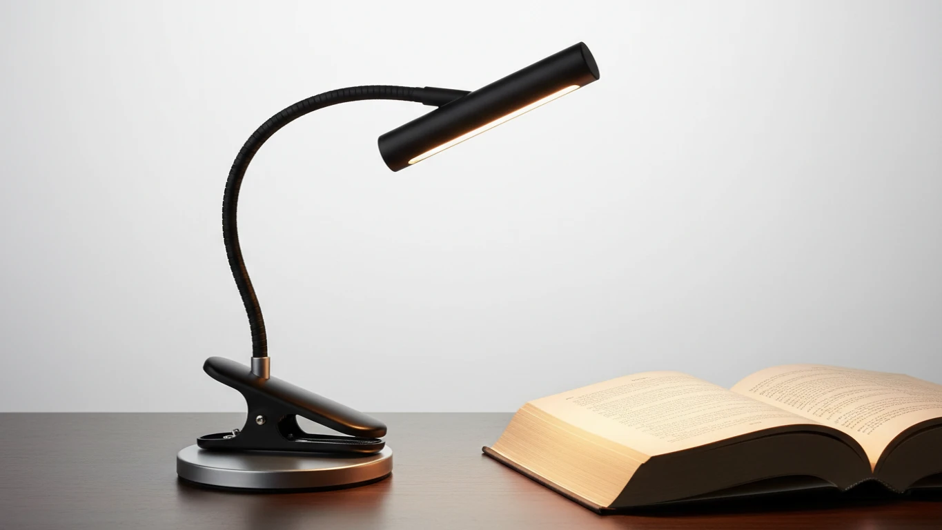Luminária de Leitura com Clip