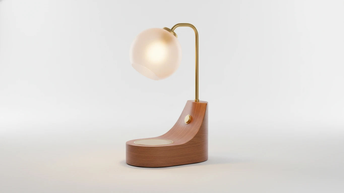 Luminária de Mesa Decorativa e Funcional