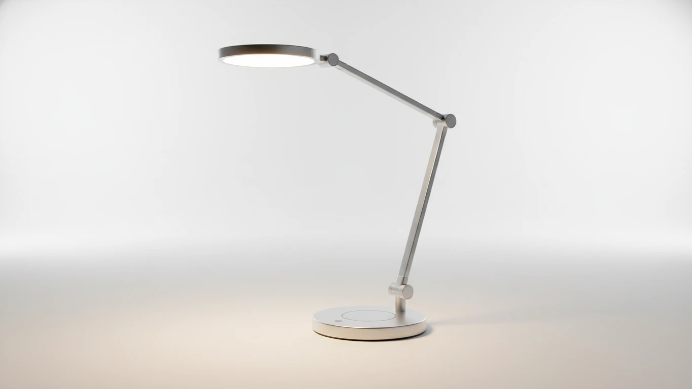 Luminária de Mesa LED com Carregador Sem Fio