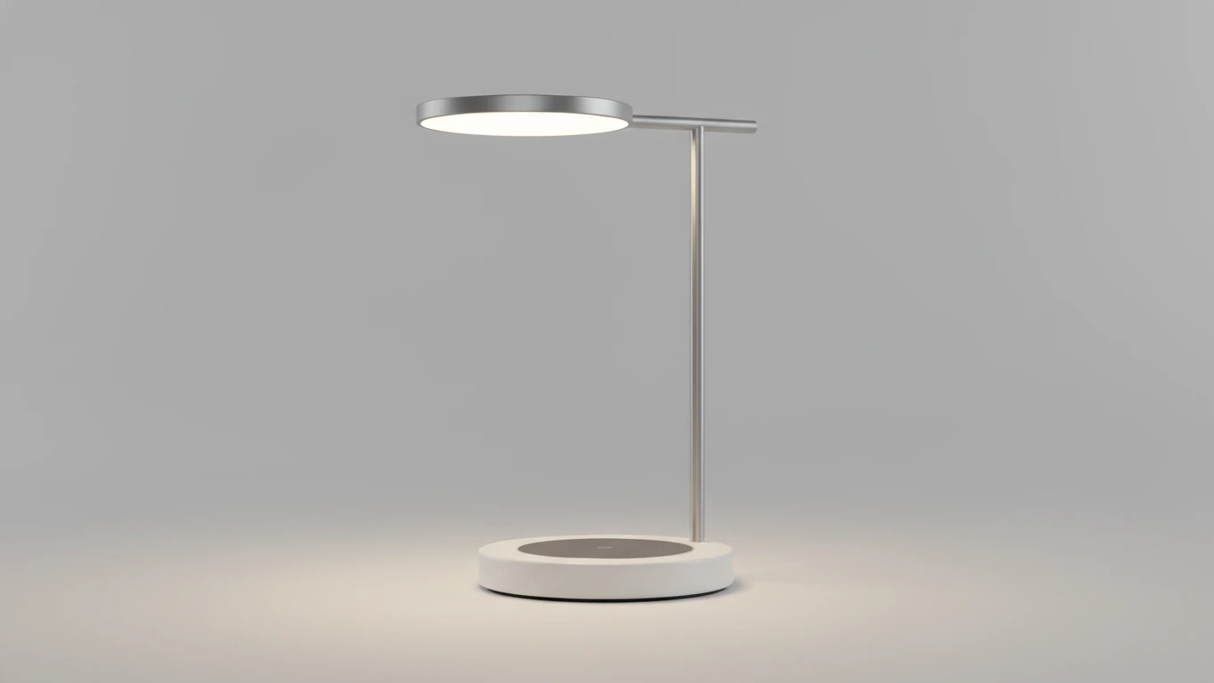 Luminária de Mesa LED com Carregador por Indução