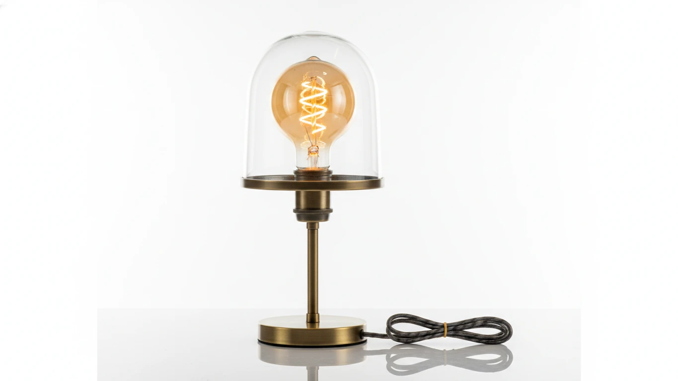 Luminária de Mesa Vintage com Filamento LED
