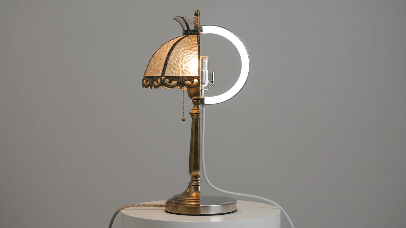 Luminária de Mesa com Design Vintage ou Moderno