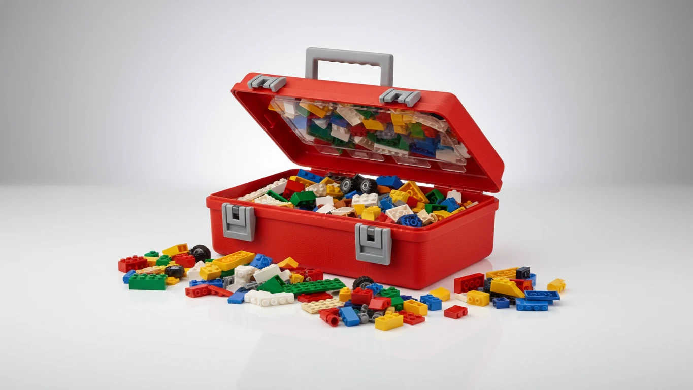 Maleta de Construção Criativa (Lego)