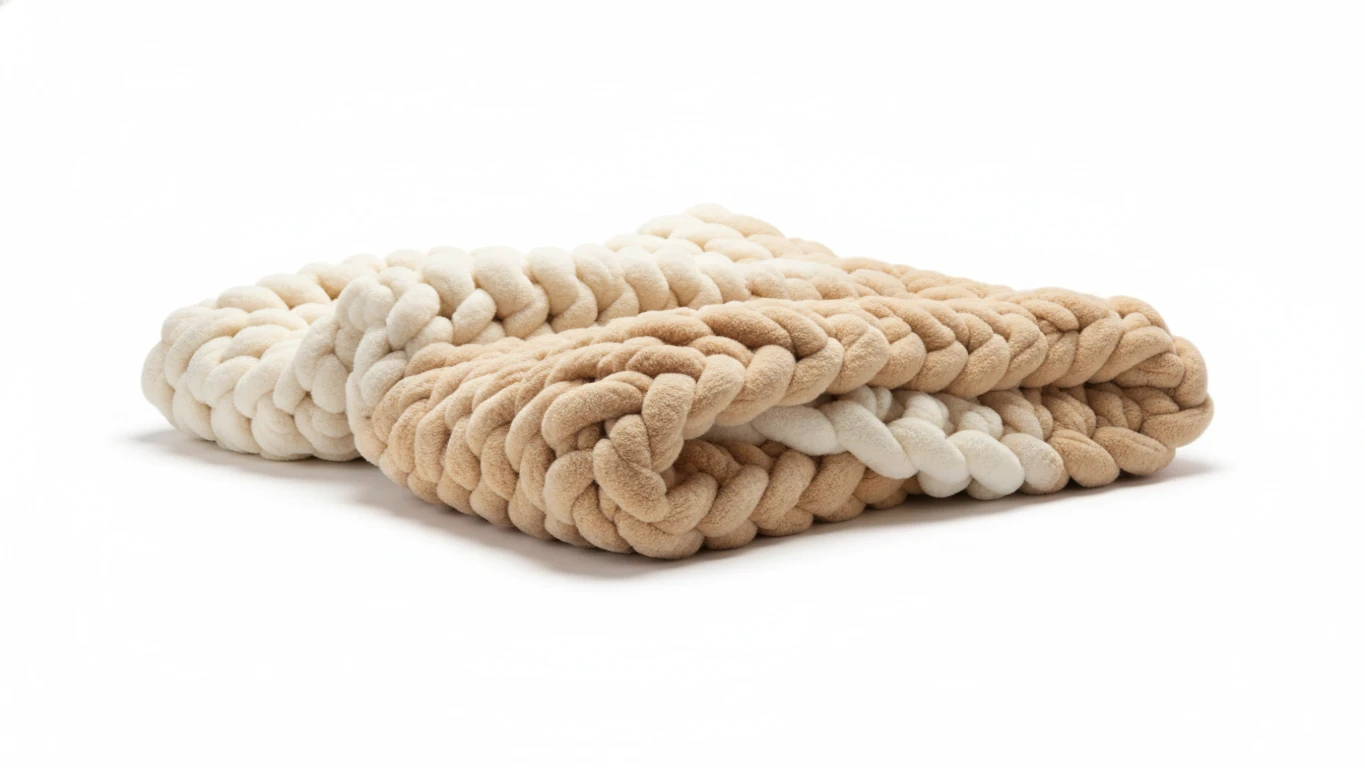 Manta Confortável de Fio Luxuoso