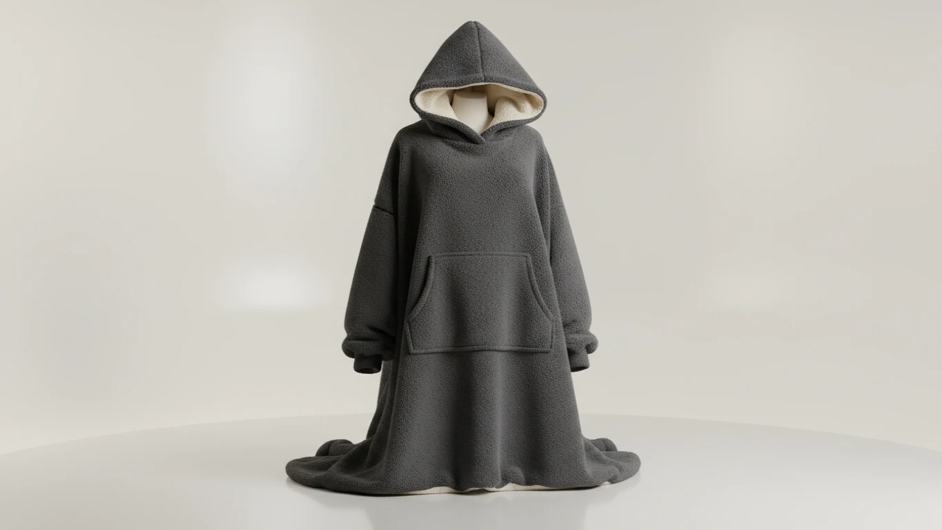 Manta com Capuz (Wearable Blanket)