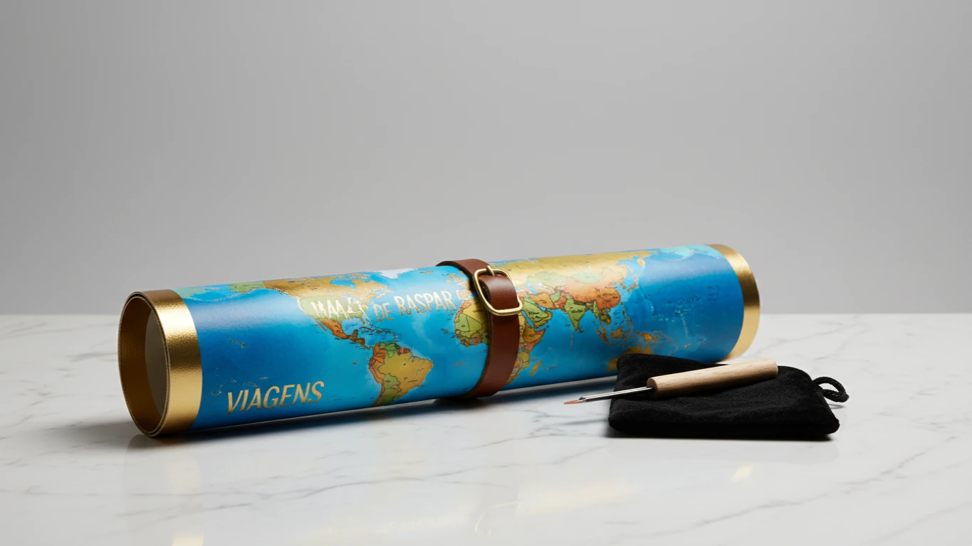 Mapa de Raspar (Viagens)