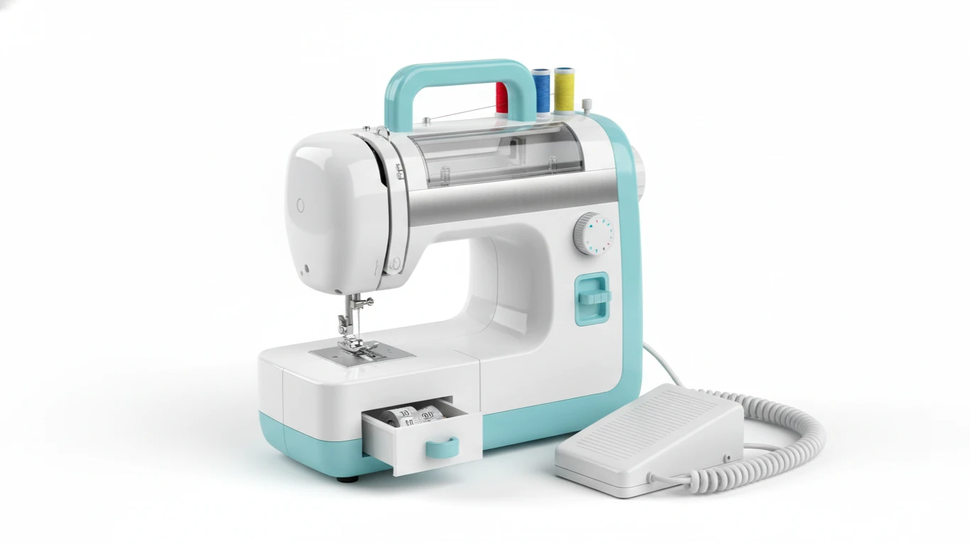 Máquina de Costura Portátil e Fácil de Usar