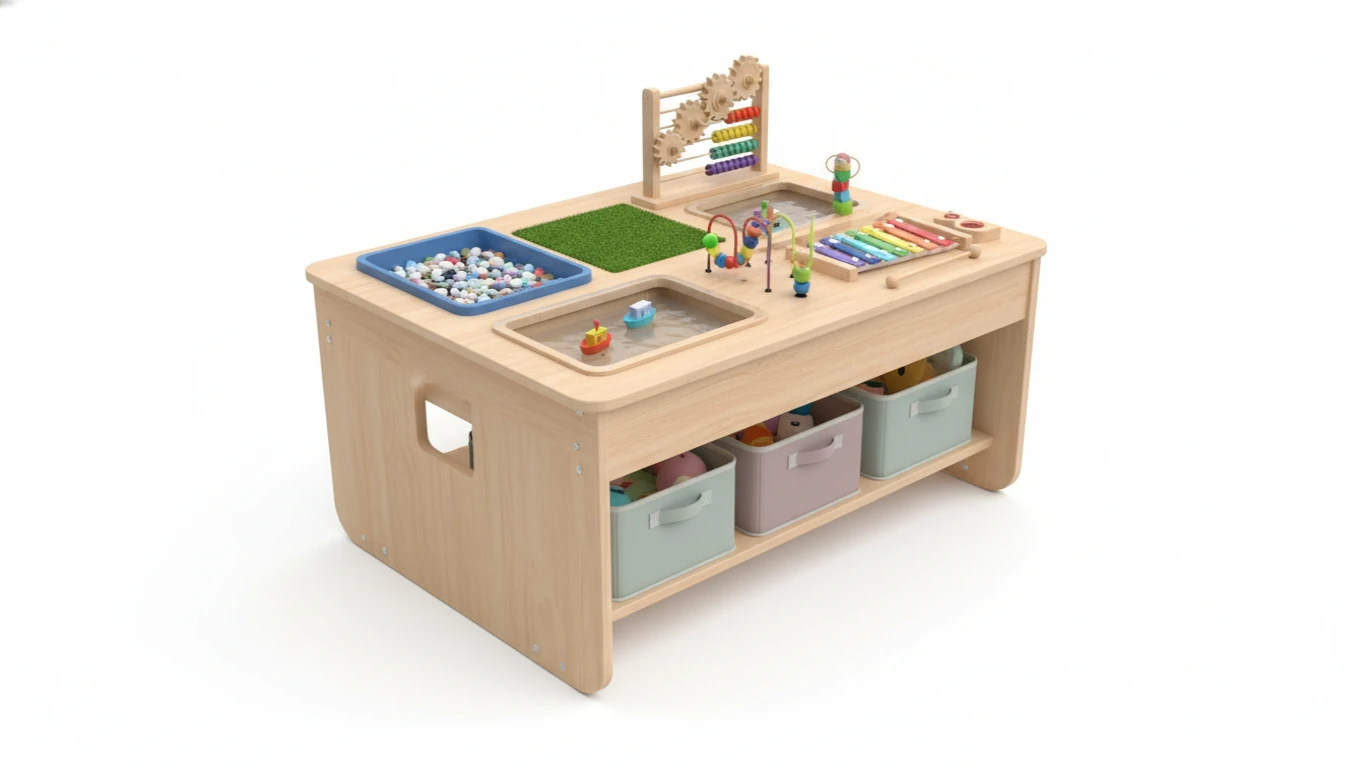 Mesa de Atividades Sensoriais