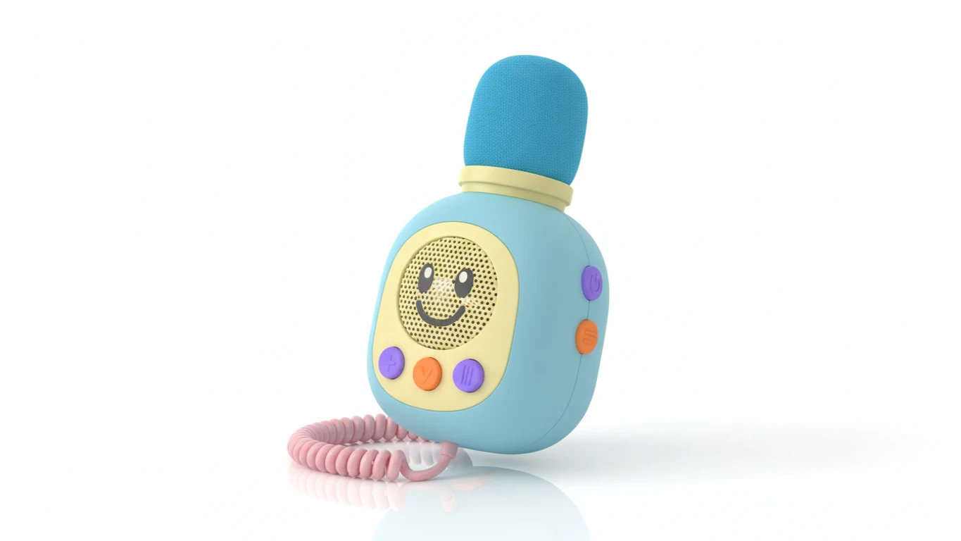 Microfone Karaokê Bluetooth Infantil