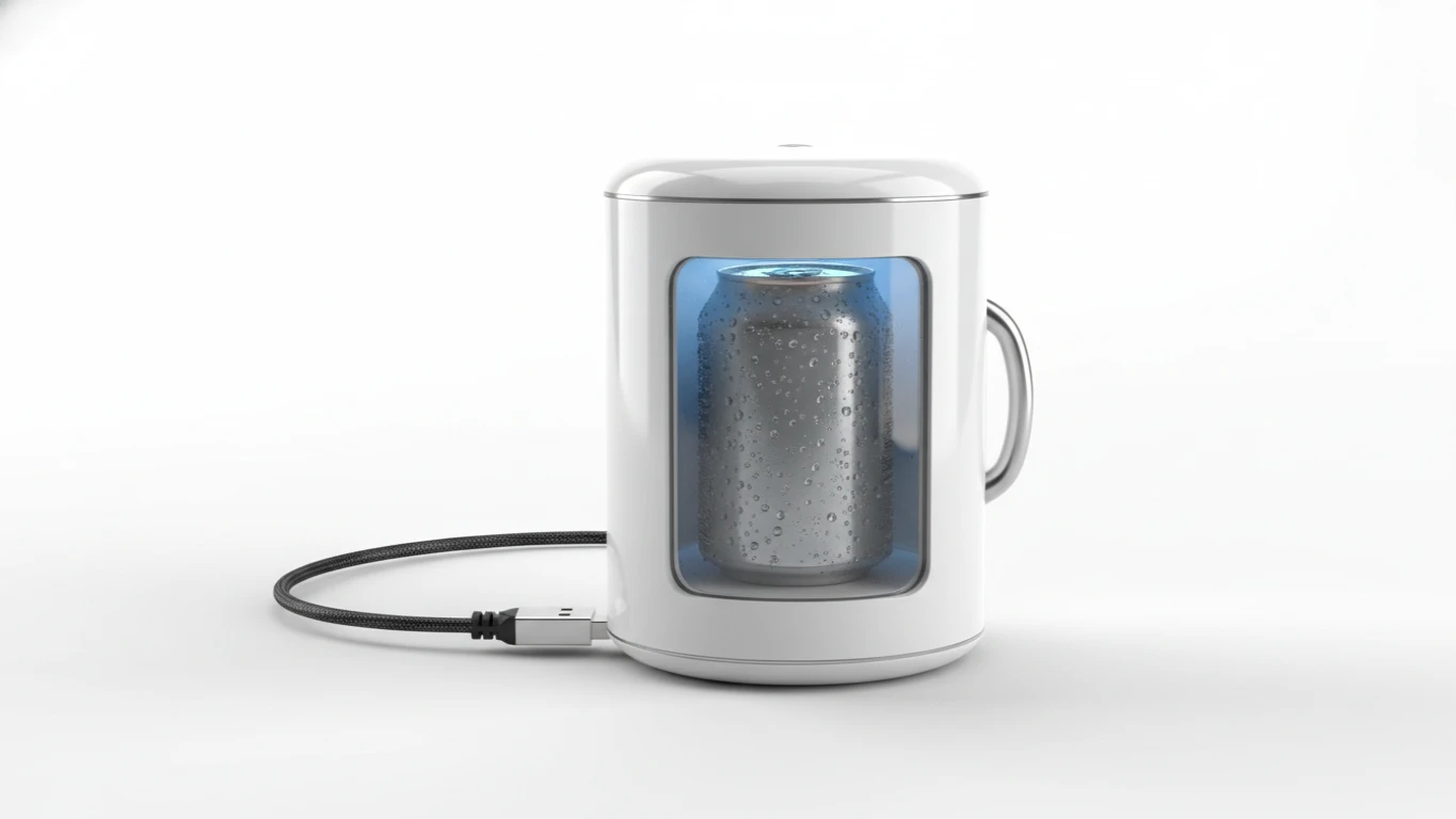 Mini Geladeira USB para Bebidas