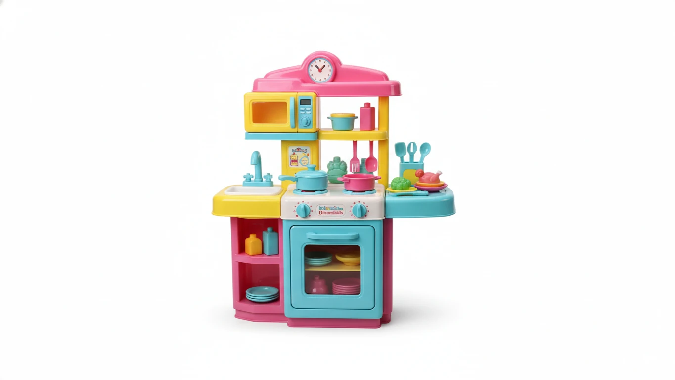 Minicozinha Divertida de Brinquedo