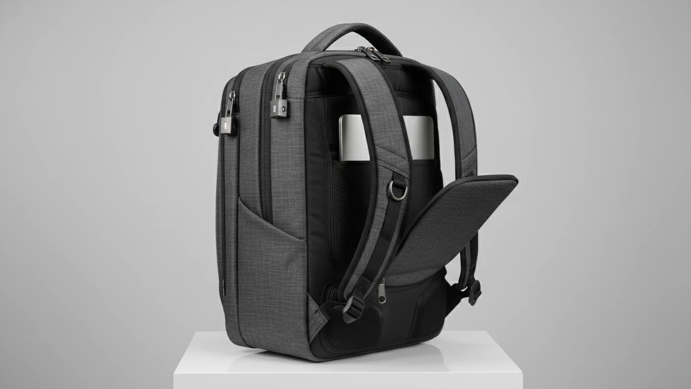 Mochila Ergonômica para Notebook com Segurança