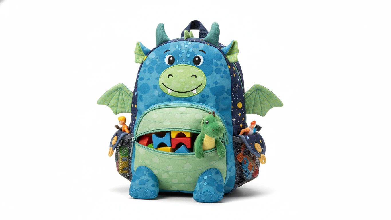Mochila Infantil Temática para Brinquedos