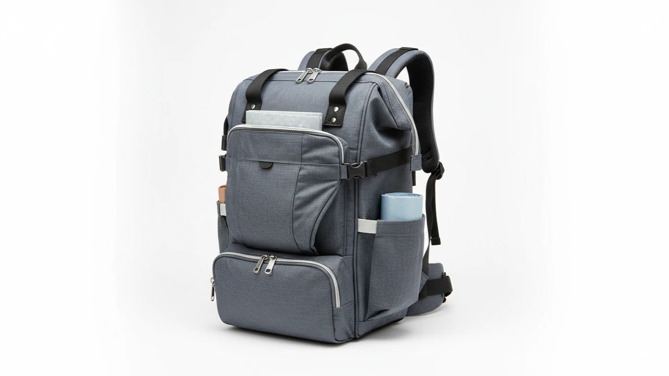 Mochila Multifuncional para Bebê e Pai