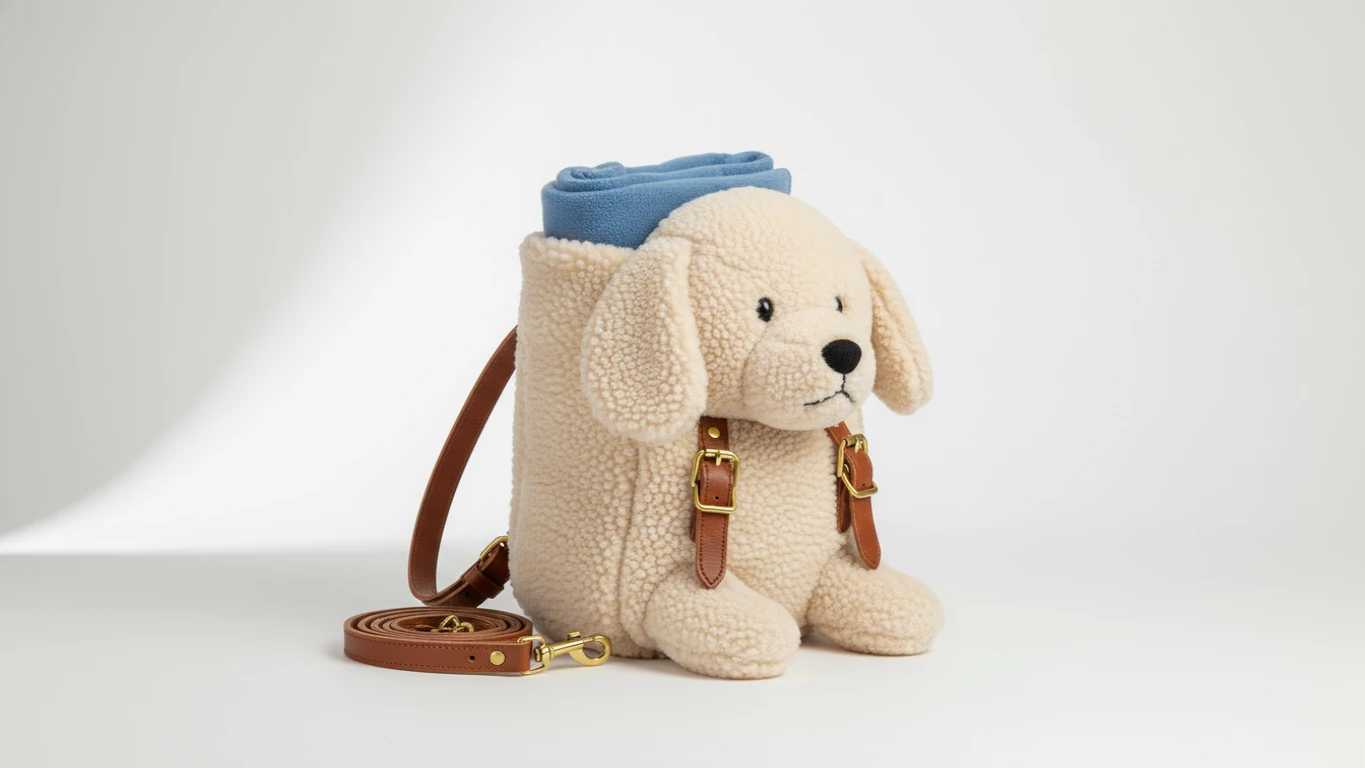 Mochila de Bichinho com Guia