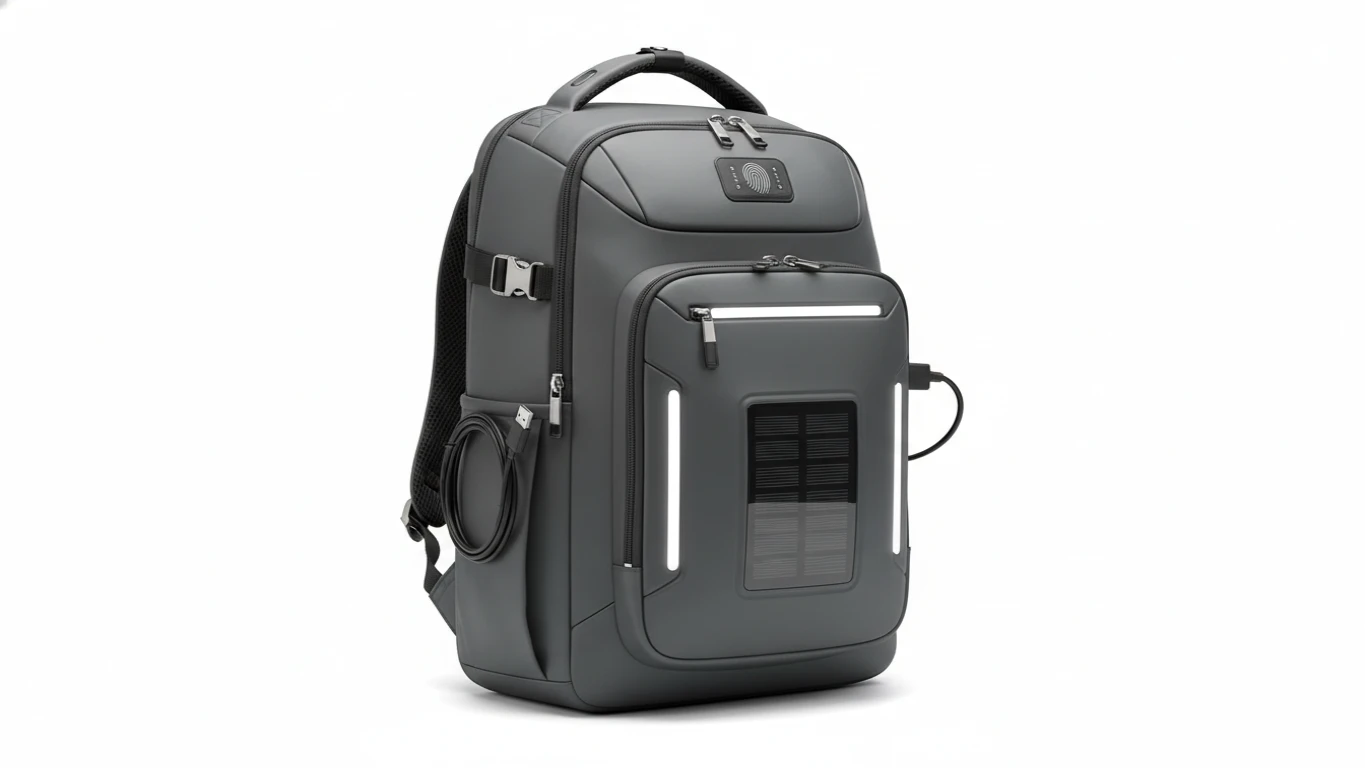 Mochila de Viagem Inteligente e Segura