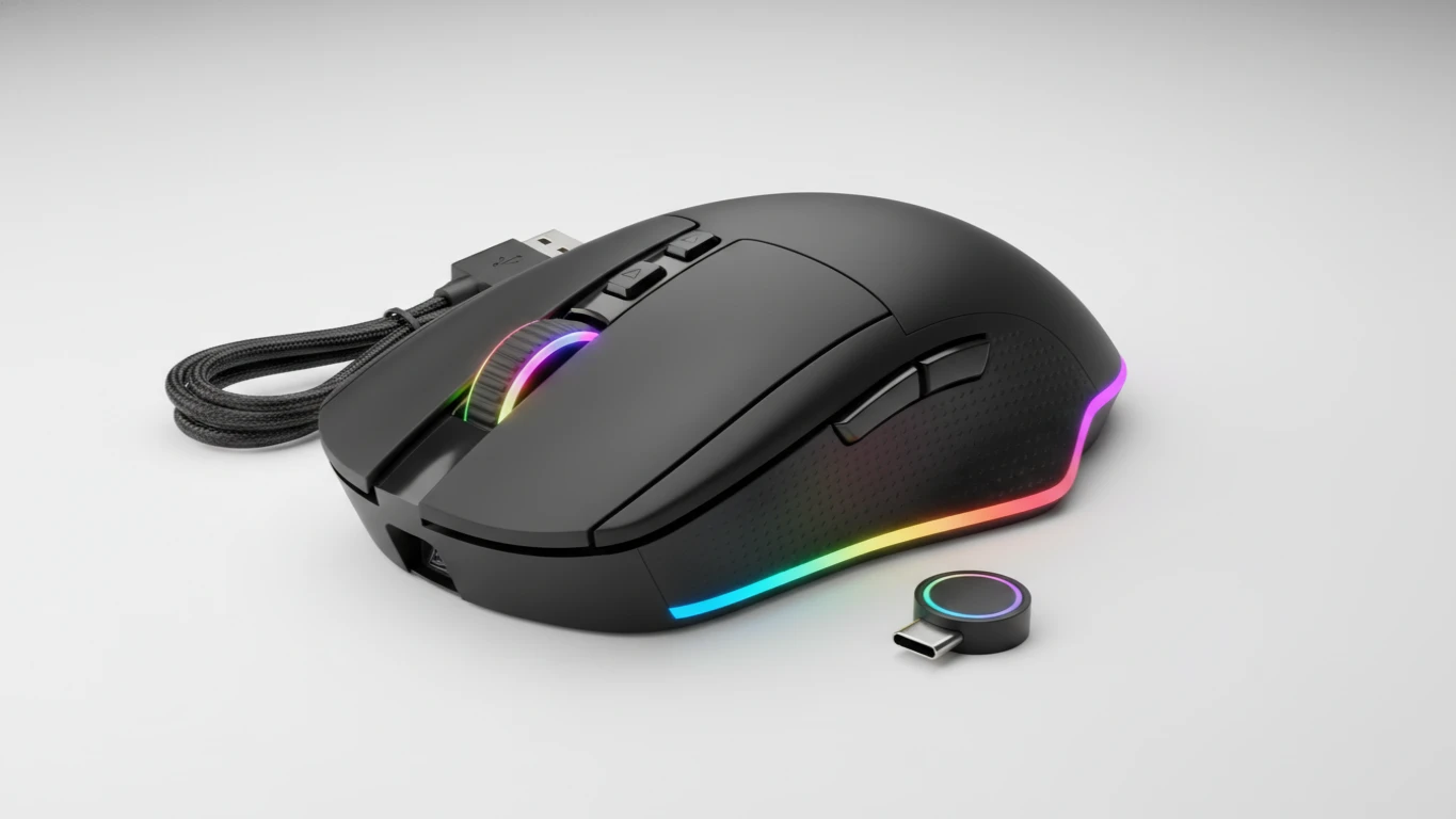 Mouse Gamer Sem Fio de Alta Performance