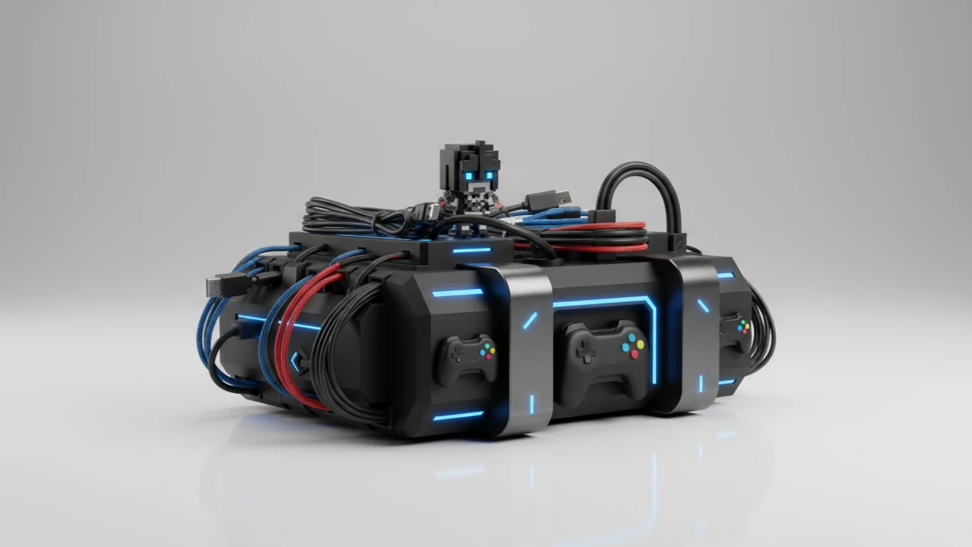 Organizador de Cabos Temático Gamer