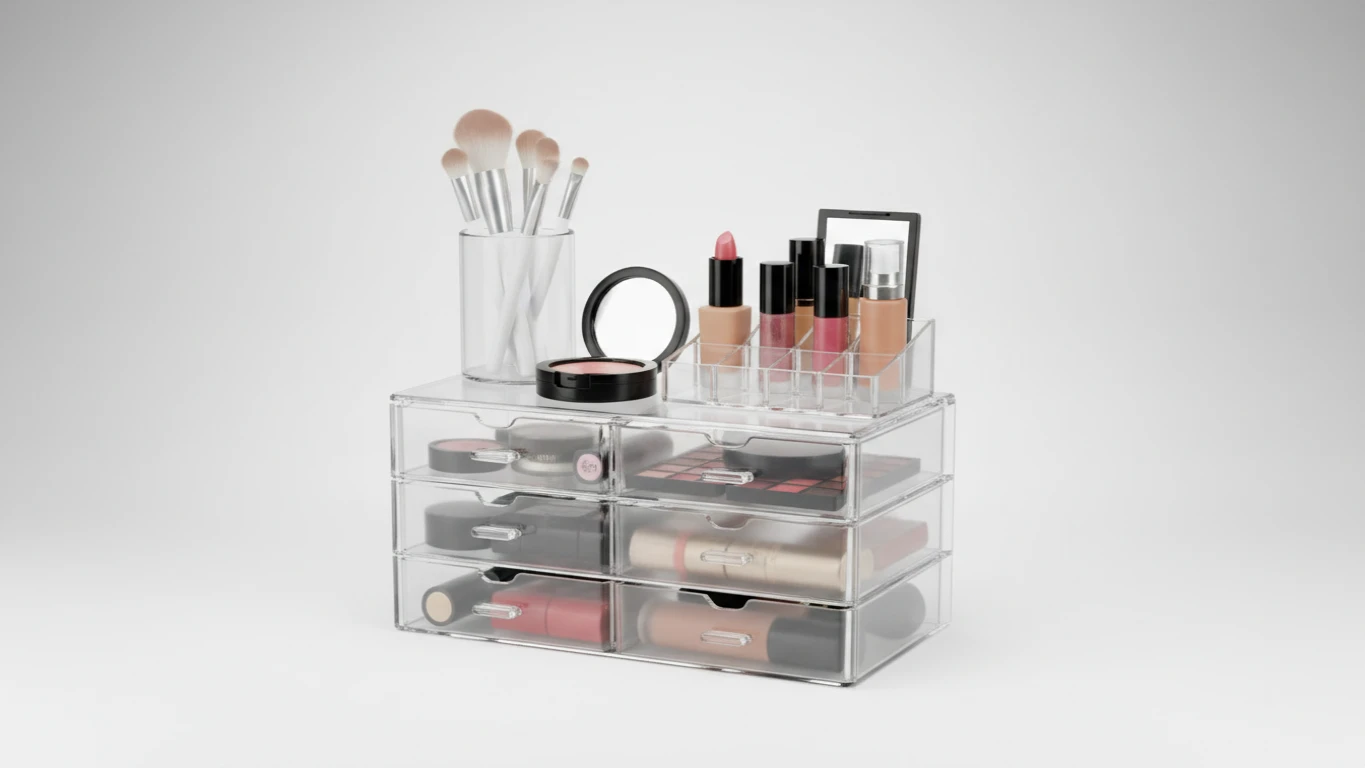 Organizador de Maquiagem com Gavetas