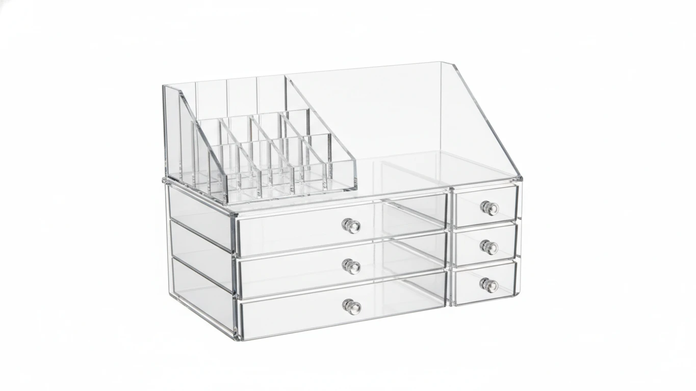 Organizador de Maquiagem de Acrílico
