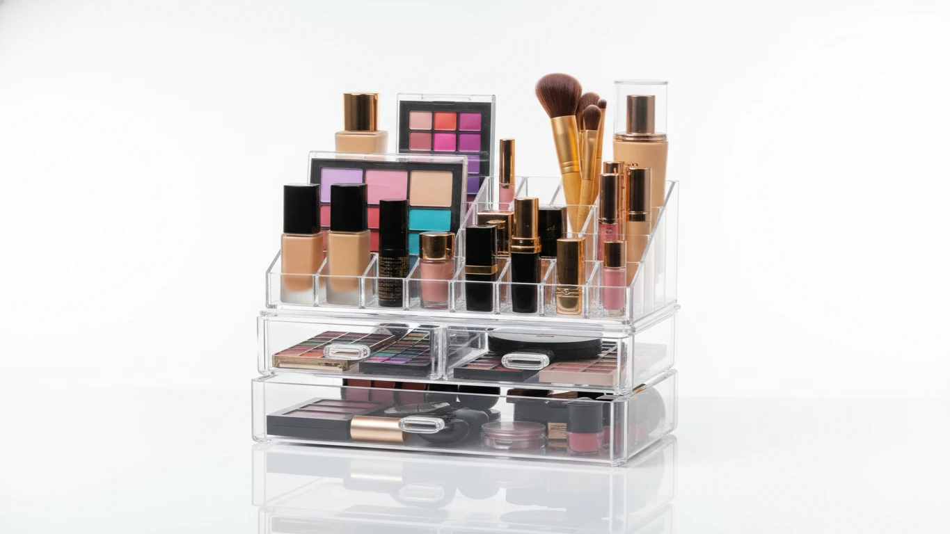 Organizador de Maquiagem e Cosméticos