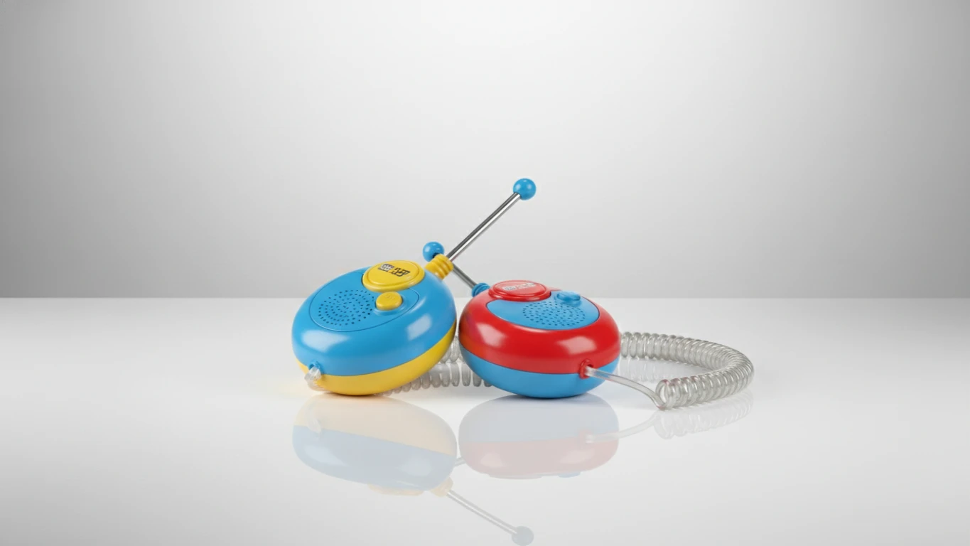 Par de Walkie-Talkies Infantis