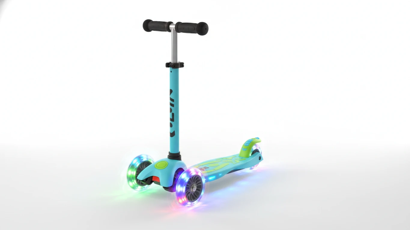 Patinete Infantil com Luzes LED