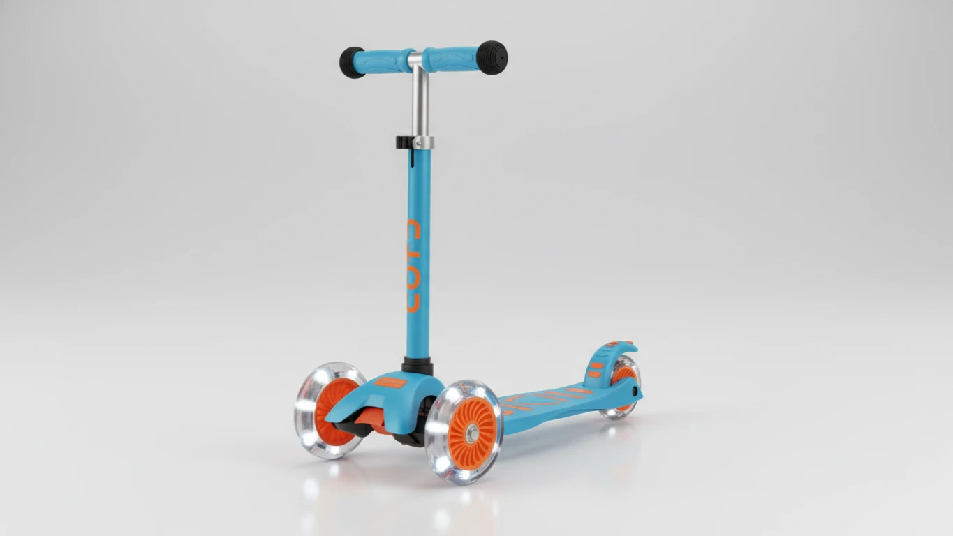 Patinete de Três Rodas