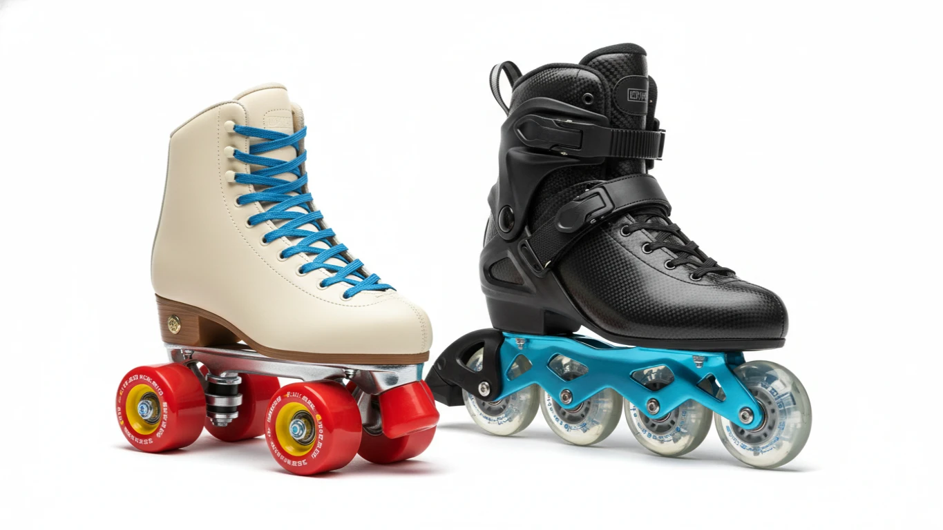 Patins Retrô ou Inline Modernos