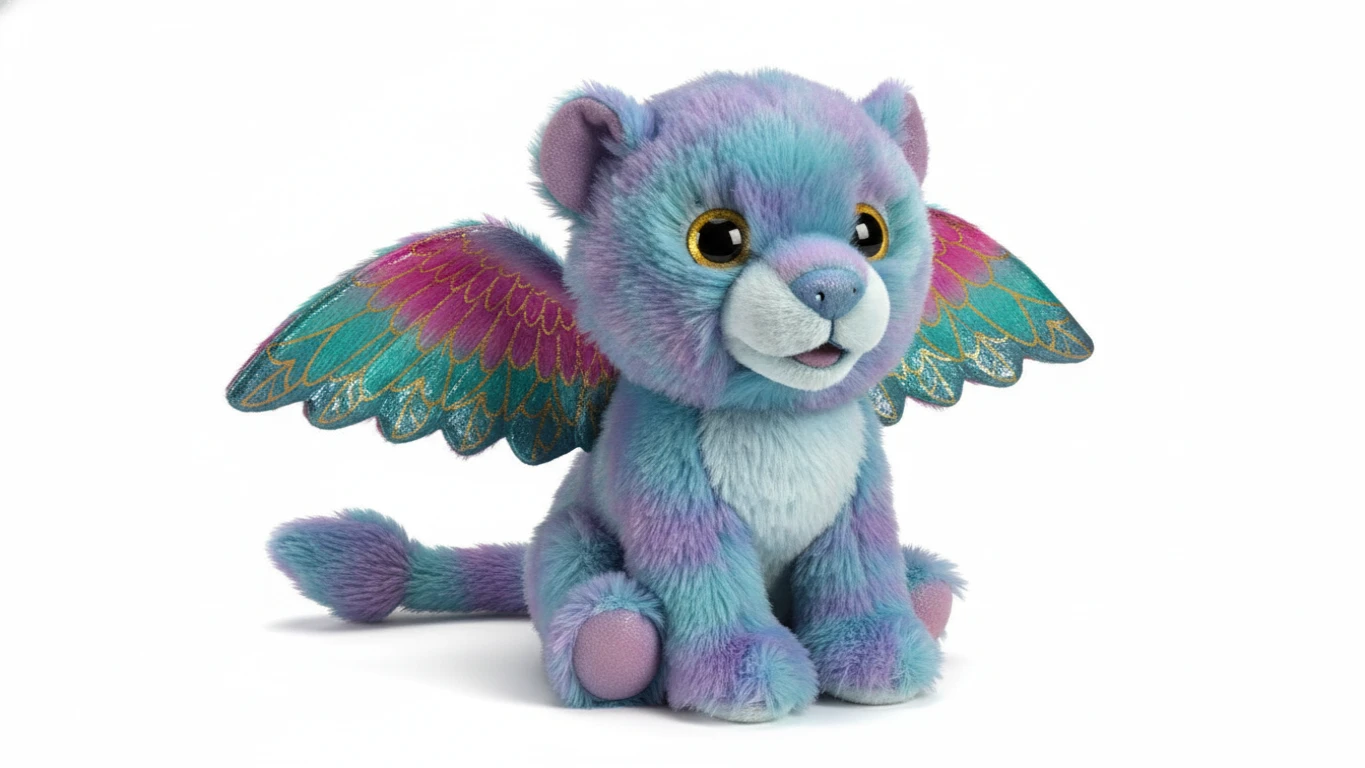 Pelúcia Macia de Animal Fantástico