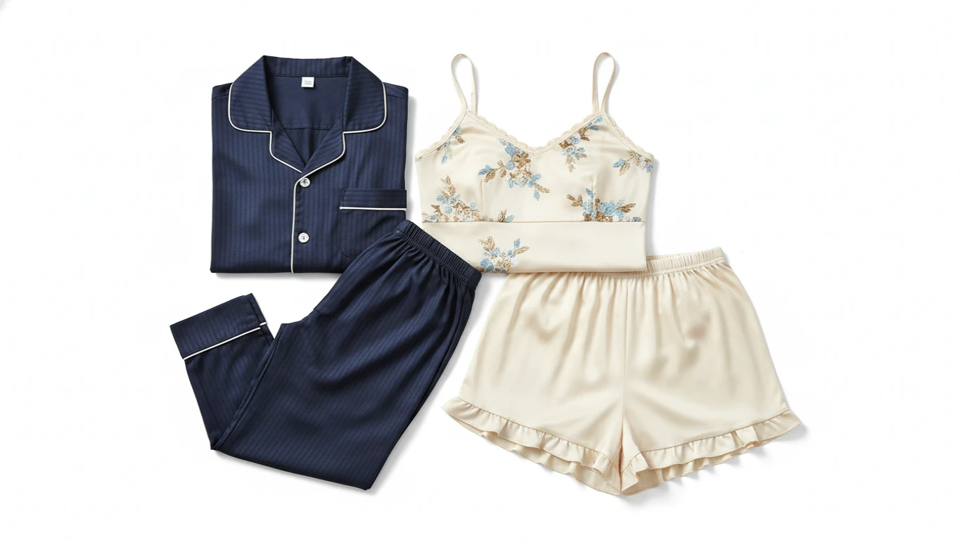 Pijama de Casal com Tecido Premium