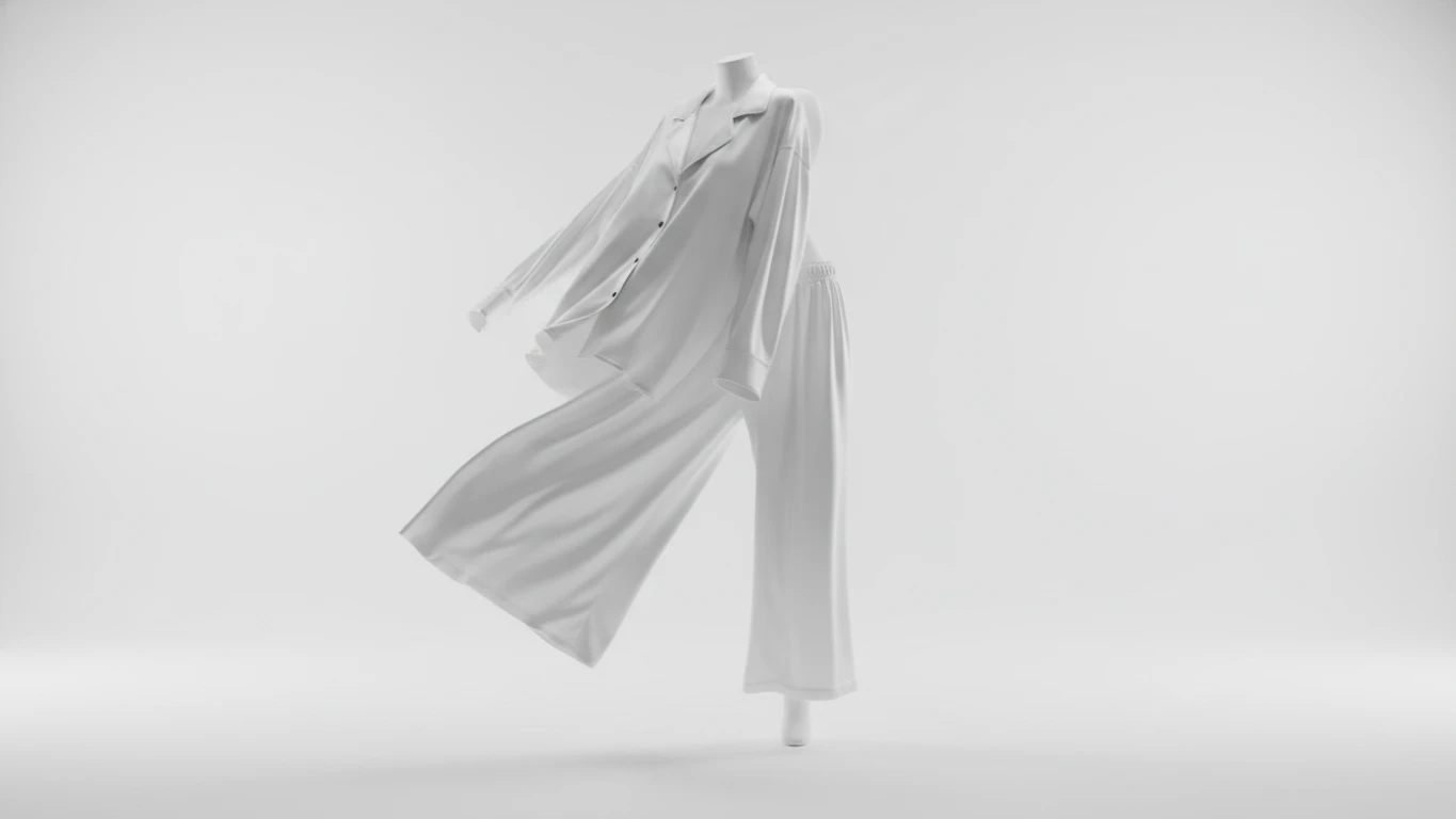 Pijama de Seda Confortável