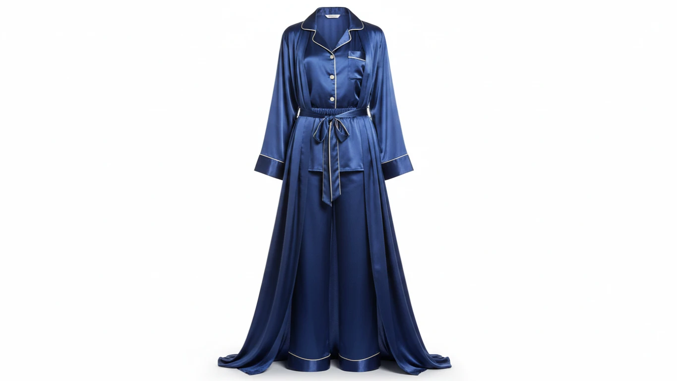 Pijama de Seda ou Conjunto Loungewear de Luxo