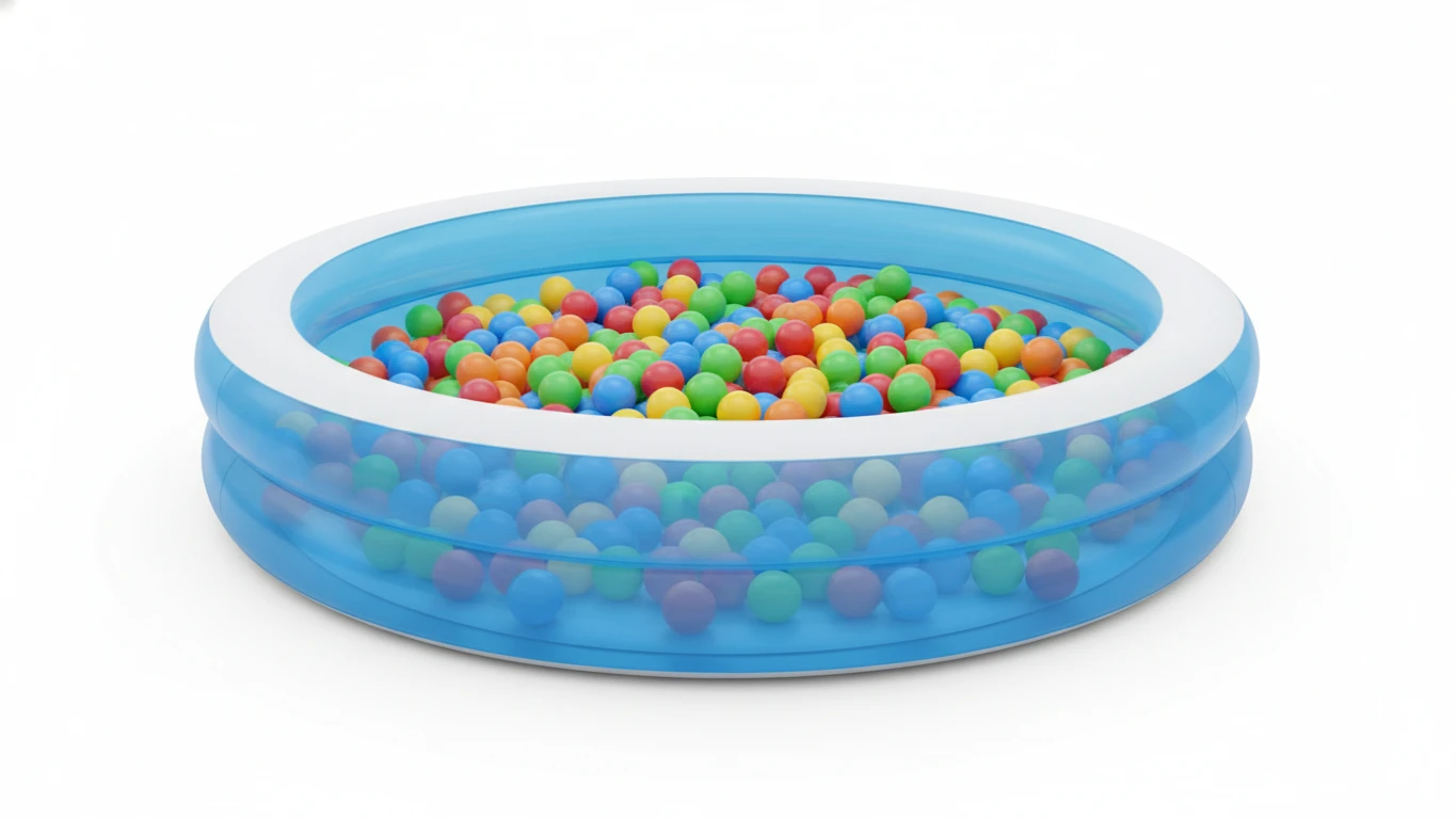 Piscina de Bolinhas Inflável