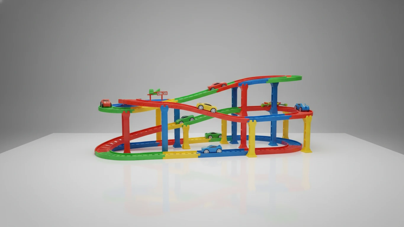 Pista de Percurso para Carrinhos