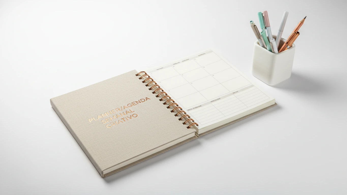 Planner/Agenda Semanal Criativo
