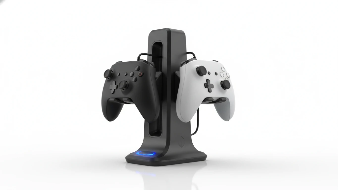 Porta-Controles Vertical e Carregador