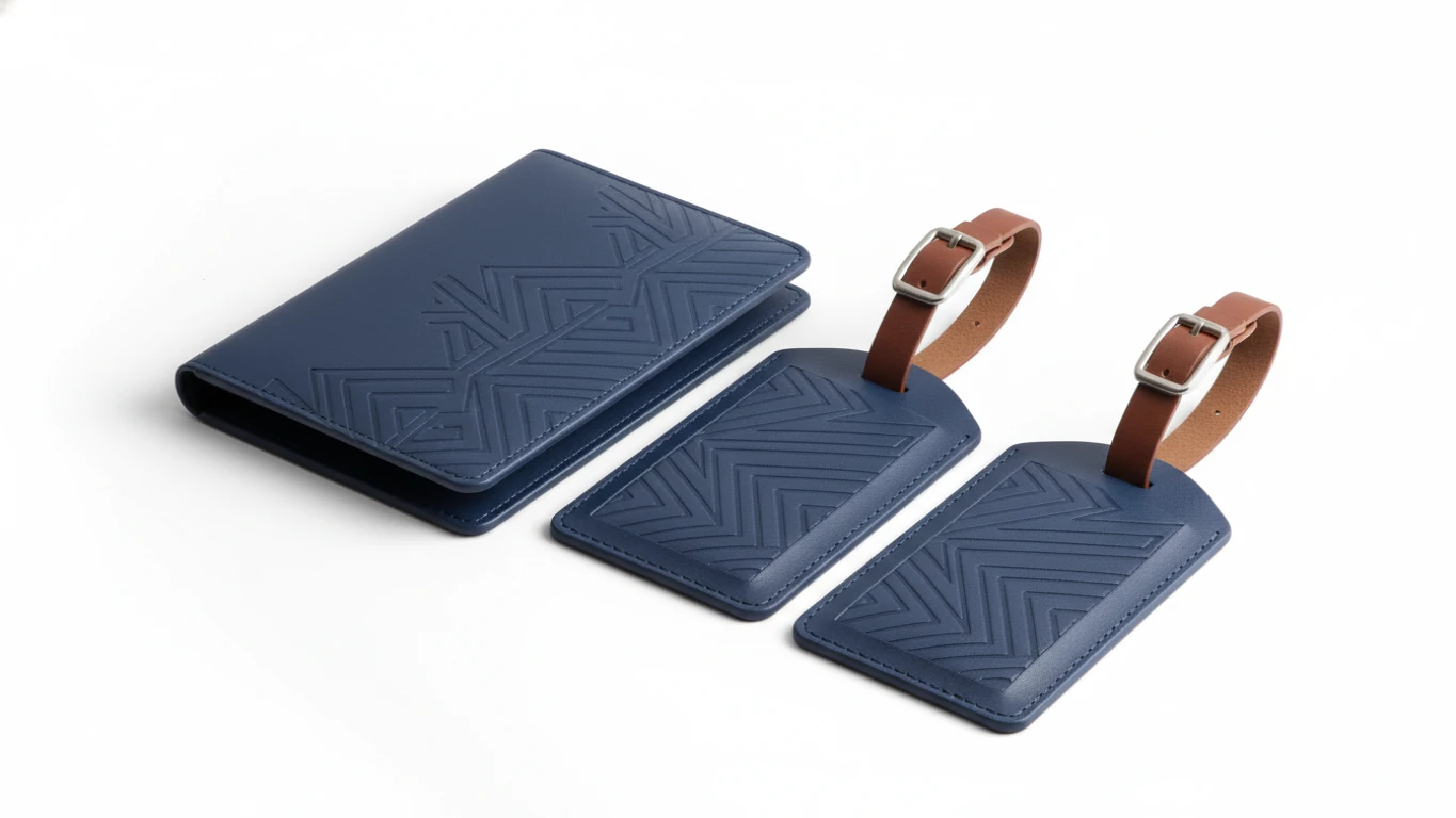 Porta Passaporte e Tags de Mala Design