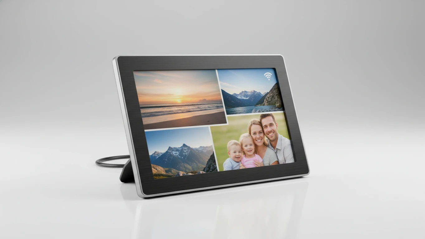 Porta-Retrato Digital com Wi-Fi