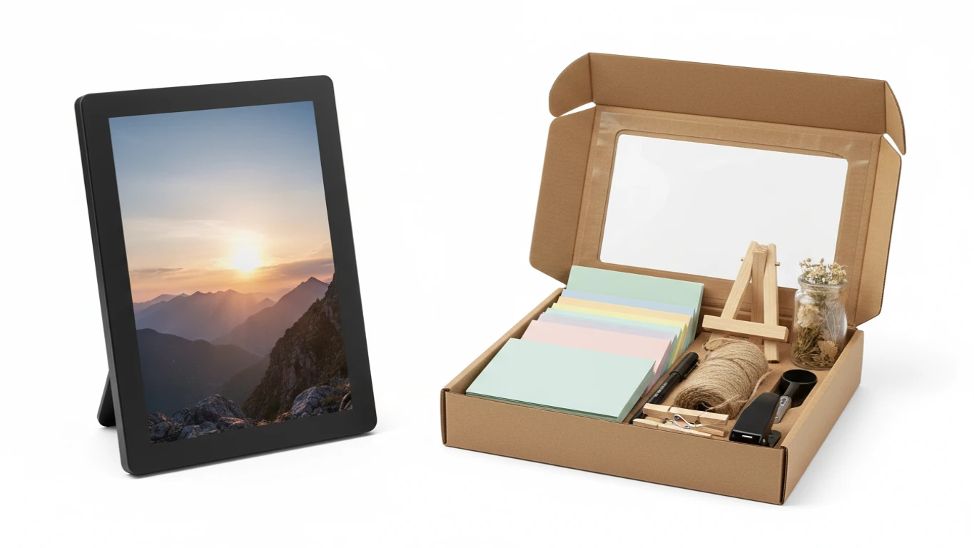 Porta-Retrato Digital ou Kit DIY de Fotos