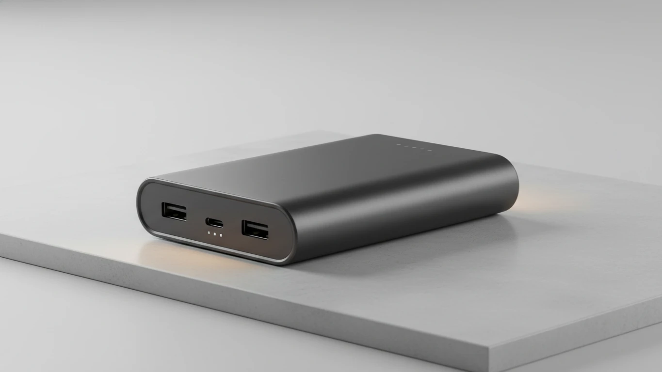 Power Bank Compacto e Estiloso