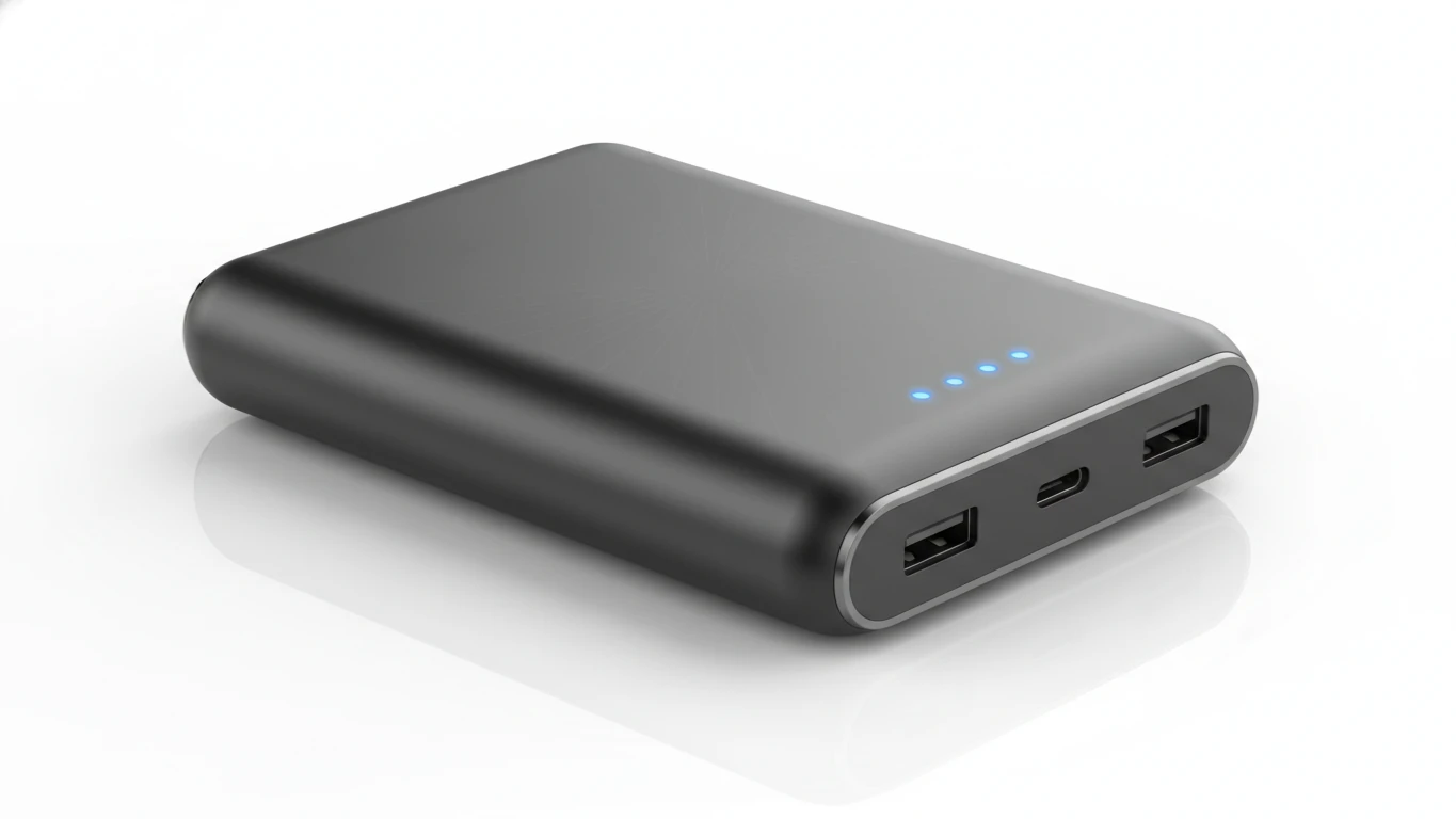 Power Bank Portátil com Carregamento Rápido e Design