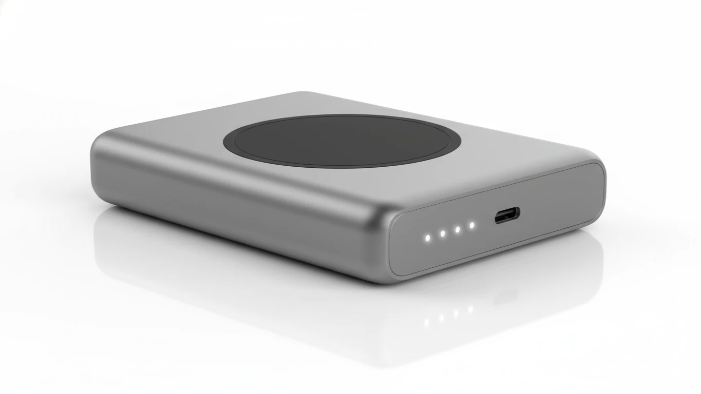 Power Bank com Carregamento Sem Fio (Wireless)
